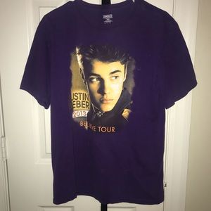Justin Bieber tour tee